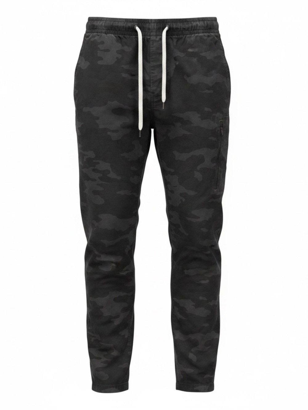 Vuori Ripstop Climber Pants Men's Large Black Camo V412 Drawstring